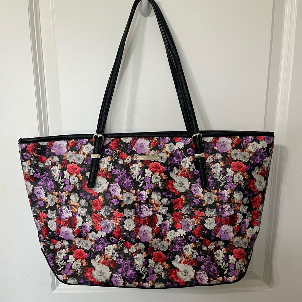 Nine West floral purse tote